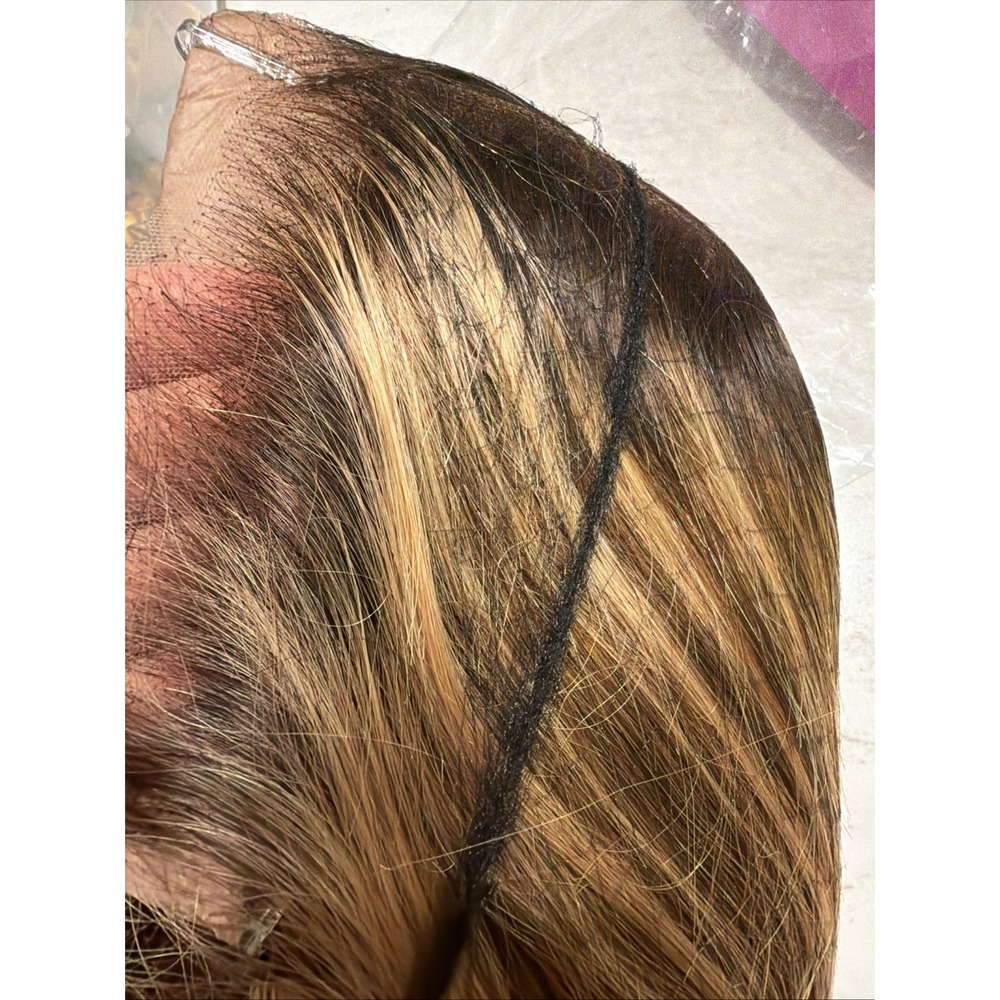 Megalook NETE-WIG-2P427-SST-26 Wig New In Box Human Hair Wig, Box Ripped - Picture 12 of 16